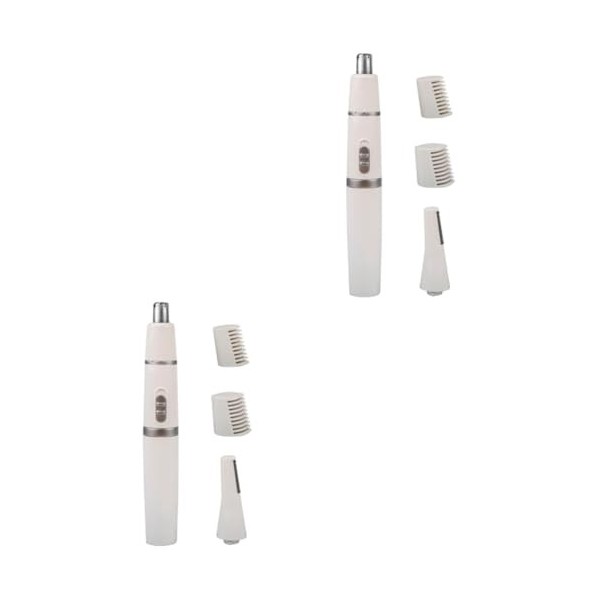 minkissy 3 Pièces Tondeuse Électrique Machine DÉpilation Du Nez Tondeuse À Poils Du Nez Machine DÉpilation Outil De Nettoya