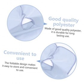 POPETPOP 6 Pièces Chiffon De Rasage Tablier De Coupe De Barbe Attrape-Barbe Cape De Coupe De Cheveux Tablier De Cape De Toile