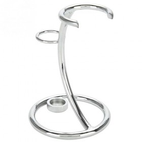 LEFEDA Simple Supports De Brosse De Rasoir pour Hommes, Support De Rasage Portable pour Homme, Brosses Incurvées 2 en 1 Kit D