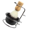 FRCOLOR 3 Ensembles Bol De Mousse À Raser Costumes Pour Hommes Kit De Cosmétologie Crème À Raser De Voyage Brosse Plumeau De 