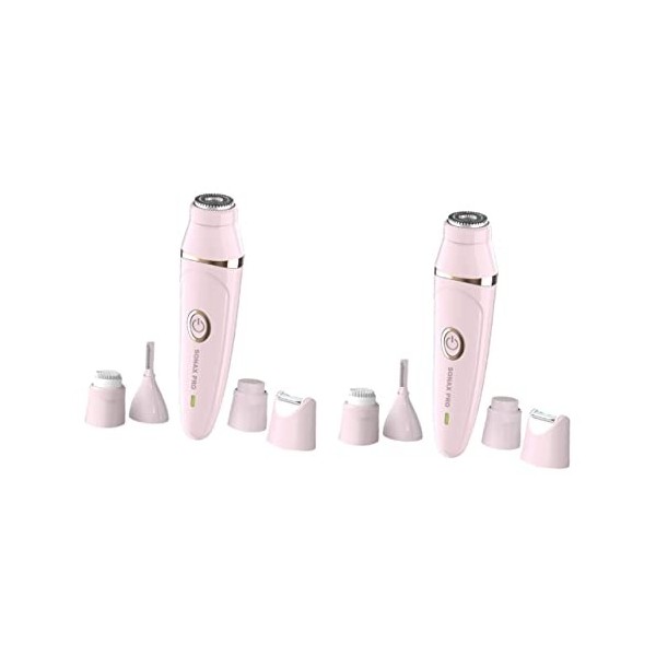 minkissy 5 En 1 Rasoir Épilateurs Épilateurs Visage Rasoir Rasoirs Électriques Pour Le Visage Rasoir Électrique Femme Corps R