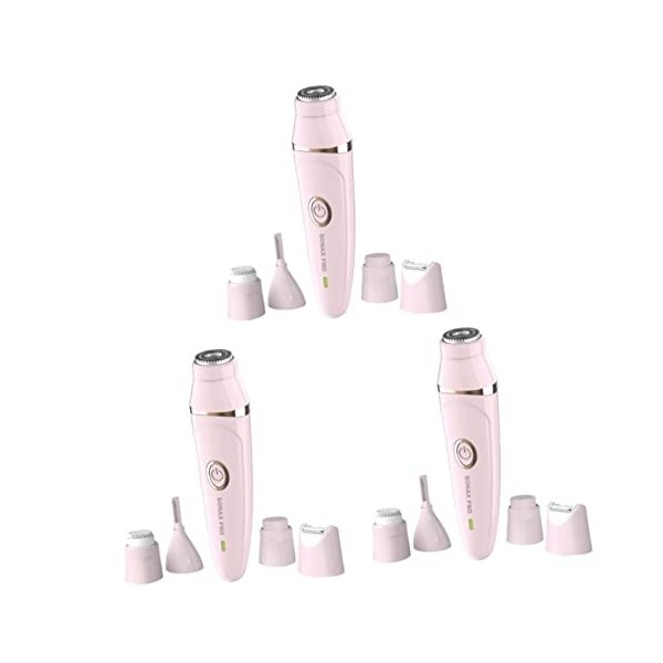 minkissy 5 En 1 Rasoir Épilateurs Épilateurs Visage Rasoir Rasoirs Électriques Pour Le Visage Rasoir Électrique Femme Corps R