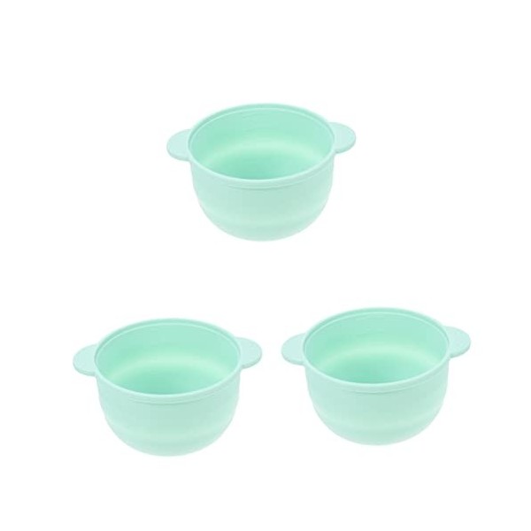 5Pcs Bol À Usage Domestique Doublure De Pot Portable Pour Insert Anti-Épilation En Silicone Mélange Facial Intérieur Résistan