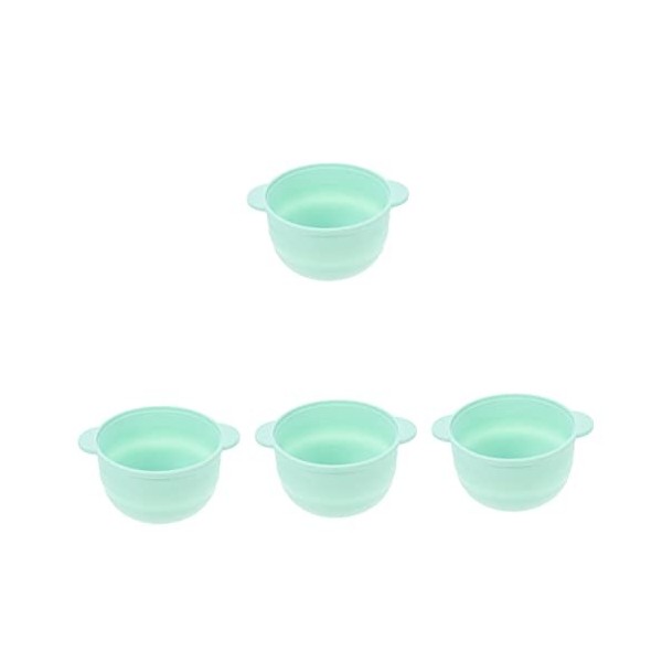 5Pcs Bol À Usage Domestique Doublure De Pot Portable Pour Insert Anti-Épilation En Silicone Mélange Facial Intérieur Résistan