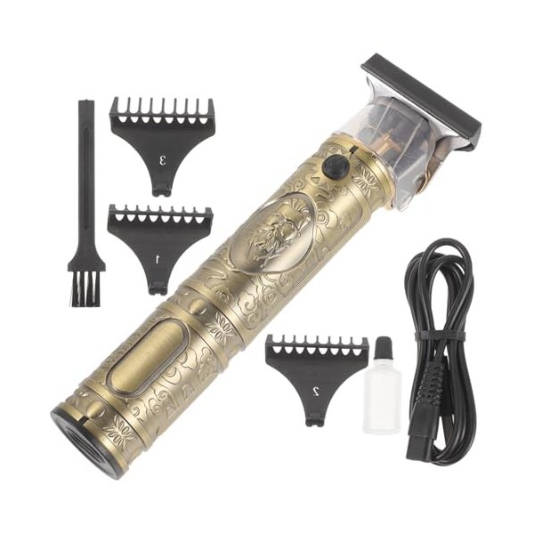 minkissy 1 Rasoir De Cheveux En Arrière Rasoir Électrique 0Mm Tondeuses Pour Hommes Outil De Toilettage Des Cheveux Rasoir De