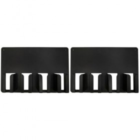 FOMIYES 2 Pièces Tapis De Service De Barbier Support En Silicone Support Mural Support De Coupe De Cheveux Support DAppareil