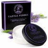 Castle Forbes Crème à raser à lhuile essentielle de lavande, 200 g