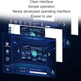 Écran Intelligent de 3,5 Pouces avec Capteur PC, connectivité USB C, Surveillance Complète, Thèmes de Bricolage, Support inté