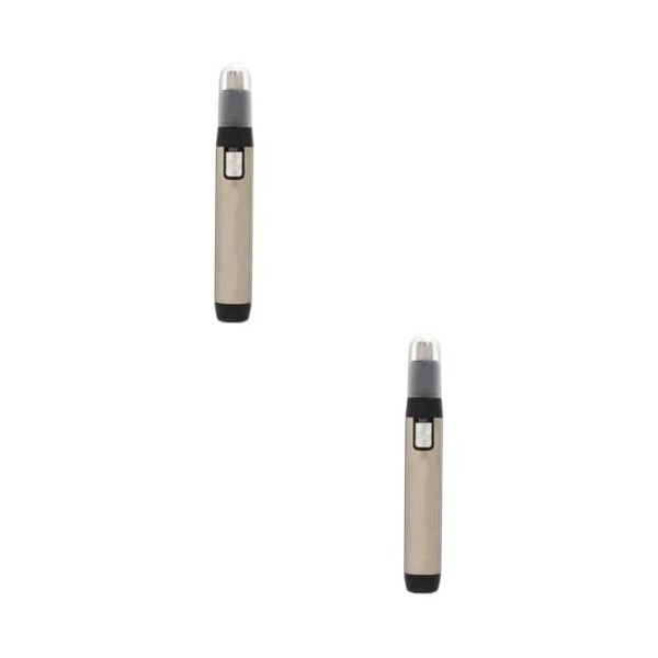 minkissy 3 Pièces Tondeuses À Poils De Nez Pour Hommes Machine DÉpilation Tondeuse À Piles Tondeuse De Nez Électrique Tondeu