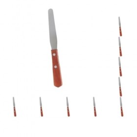 Lot de 10 spatules réutilisables en bois pour épilation à la cire