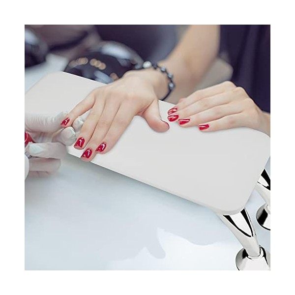 LIONVISON Oreiller à main pour Repose-bras à Ongles,Support de Coussin à main de Manucure en cuir de Fibre Coussin de Repose-