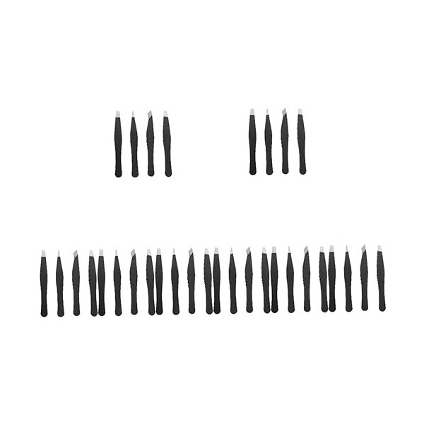 Beaupretty 24 Pièces Mini Pince À Sourcils Pince À Sourcils Femme Pince À Cils En Acier Inoxydable Kits De Perles Kit De Manu