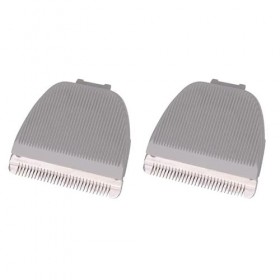 Lot de 2 lames de rechange pour tondeuse Codos CP-6800 KP-3000 CP-5500 Gris
