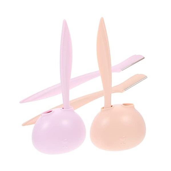 FRCOLOR 20 Pcs Rasoir De Sourcils Rasoir Pour Poils Du Visage Outils À Main Kit De Rasage Pour Hommes Rasoirs À Sourcils Raso