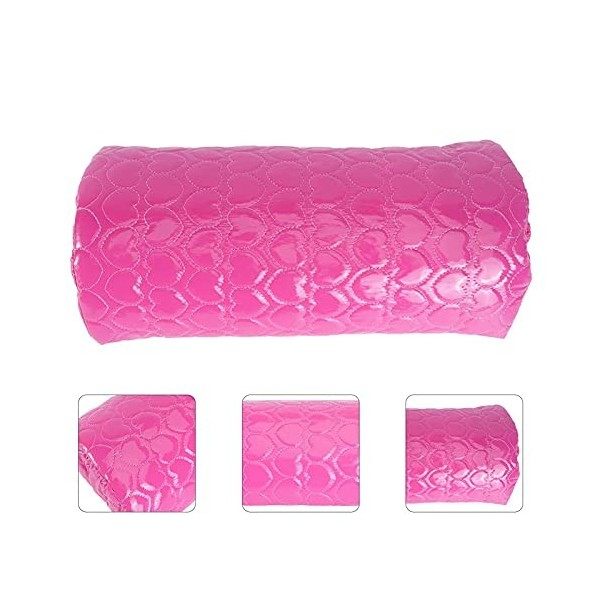 LXYNALI Nail Art Oreiller Coussin Nail Art Oreiller Manucure Repose Main Nail Design Main Oreiller Nail Art Éponge Coussin PU