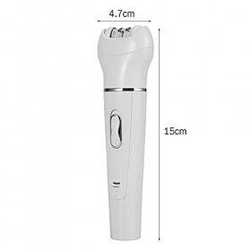 Épilateur électrique Épilateur électrique,Rechargeable 5 en 1 Femmes épilateur électrique Machine Dépilation du Visage Kit D