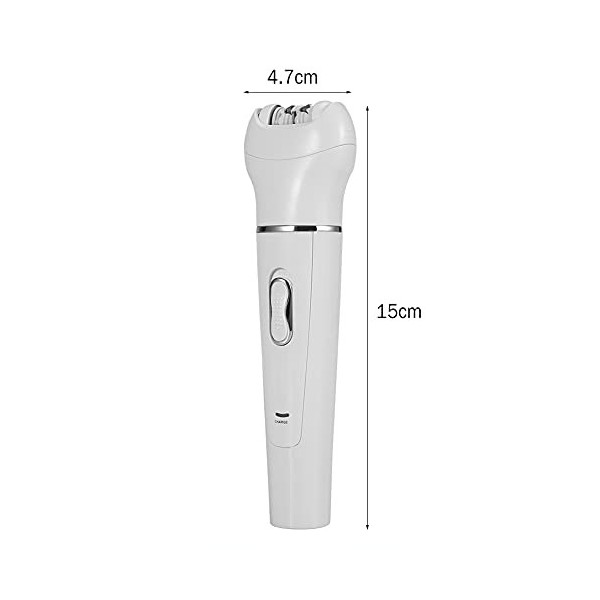 Épilateur électrique Épilateur électrique,Rechargeable 5 en 1 Femmes épilateur électrique Machine Dépilation du Visage Kit D