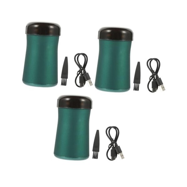 minkissy 2 Ensembles De Rasoir Mini Rasoir De Poche Rasoirs À Barbe Mini Rasoir De Voyage Tondeuse Pour Hommes Tondeuse À Che