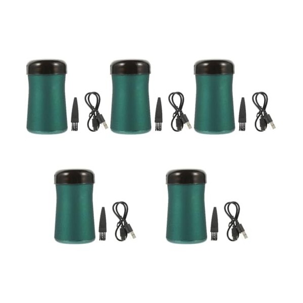 minkissy 2 Ensembles De Rasoir Mini Rasoir De Poche Rasoirs À Barbe Mini Rasoir De Voyage Tondeuse Pour Hommes Tondeuse À Che