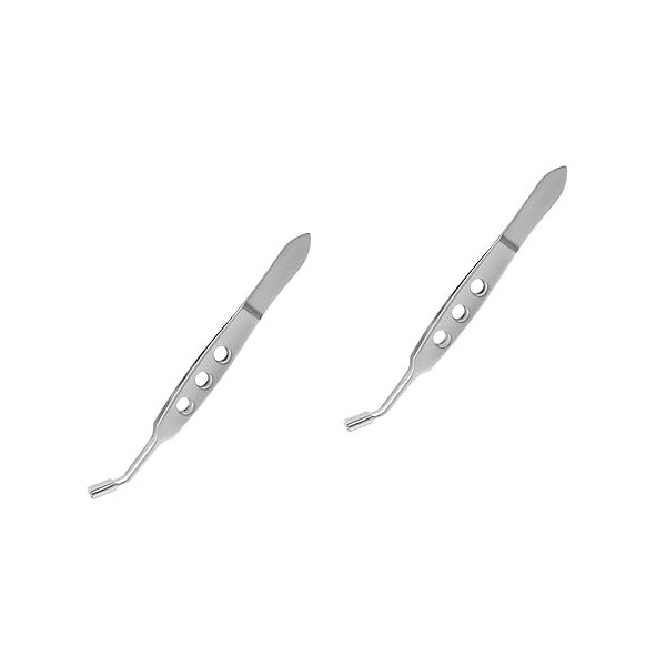 FOMIYES 3 Pièces Pince À Glande De Meibomius Pince À Épiler Pour Extensions De Cils Pince À Glande De Meibomius Pince À Faux 