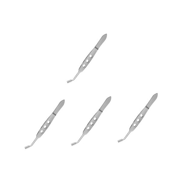 FOMIYES 3 Pièces Pince À Glande De Meibomius Pince À Épiler Pour Extensions De Cils Pince À Glande De Meibomius Pince À Faux 