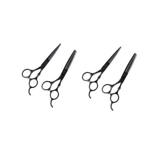 FRCOLOR 2 Pièces Ensemble Kit De Cosmétologie Tondeuses De Toilettage Homme Costume Ciseaux De Coiffure Ciseaux De Coiffeur C