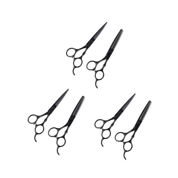 FRCOLOR 2 Pièces Ensemble Kit De Cosmétologie Tondeuses De Toilettage Homme Costume Ciseaux De Coiffure Ciseaux De Coiffeur C