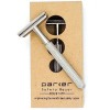 Parker Safety Razor, Model 78R Rasoir de sécurité à peigne fermé 3 pièces Chromé satiné