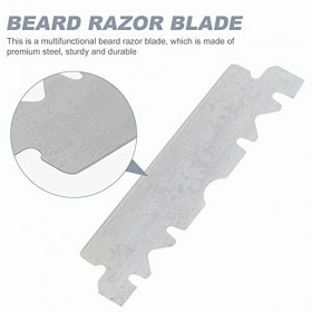 minkissy 400 Pièces Corps De Lame De Rasoir Sécurité Pour Hommes Vieux Coupe-Visage Pliant Lames De Rasage De Rasoir Rasoirs 