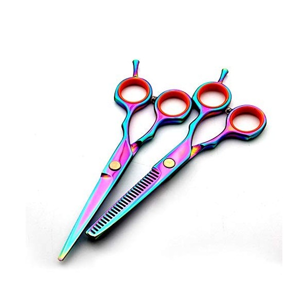 Ciseaux pour Coupe de Cheveux série Professionnelle Razor Edge – Ensemble de Ciseaux/Ciseaux pour Coupe et amincissement/text