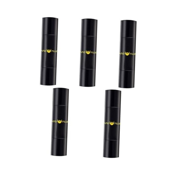 Beavorty 4Pcs Barbe Colorant Moustache Stylo Barbe Filler Professionnel Barbe Shaper Sûr Barbe Façonnage Filler Pro Anti-Cern