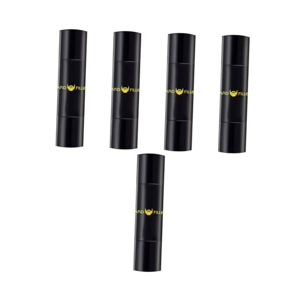 Beavorty 4Pcs Barbe Colorant Moustache Stylo Barbe Filler Professionnel Barbe Shaper Sûr Barbe Façonnage Filler Pro Anti-Cern