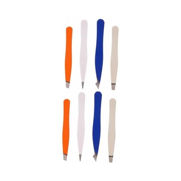 FOMIYES 12 Pièces Pince À Épiler Kit Bondage Pinces À Cils À Sourcils Adultes Kit De Cils En Métal Costumes Pour Hommes Costu