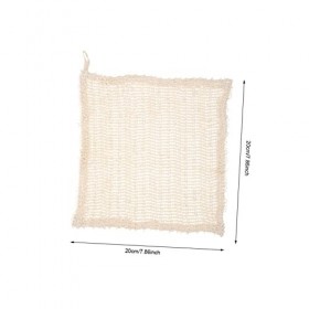 Cabilock 18 Pièces Serviette De Bain en Coton Et Lin Épurateur De Baignoire Serviette De Corps Serviettes De Spa Gant De Toil