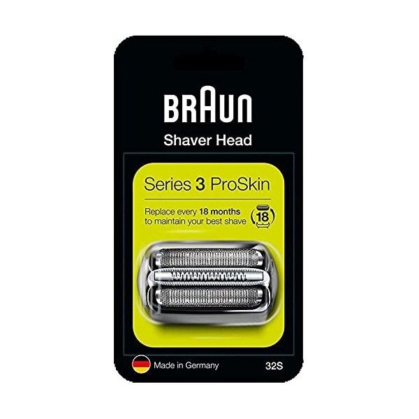BRAUN Braun 32S Series 3 Grille de rasoir et tête de coupe de rechange