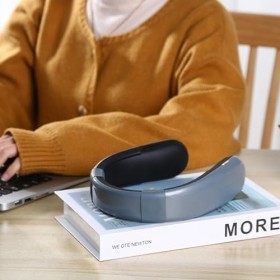 Bon Cache-cou, Chauffage Rapide, Température Réglable, Conception Mains Libres et Portable, Excellents Effets, Cadeau Dhiver