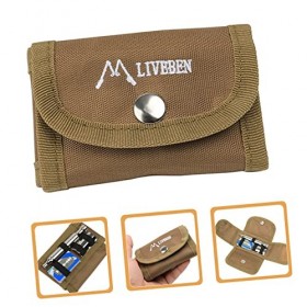 FRCOLOR 4 Pièces Sac De Rangement pour Rasoir Sac De Rangement pour Rasoir Étui pour Coupe-Ongles Couvre-Tête De Rasoir pour 