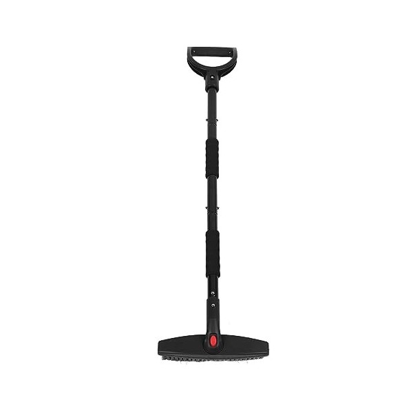 FOLOSAFENAR Pelle à Neige durgence, Ensemble de Pelles à Neige 3 en 1 Portable Noire Détachable avec Brosse à Neige pour Cam