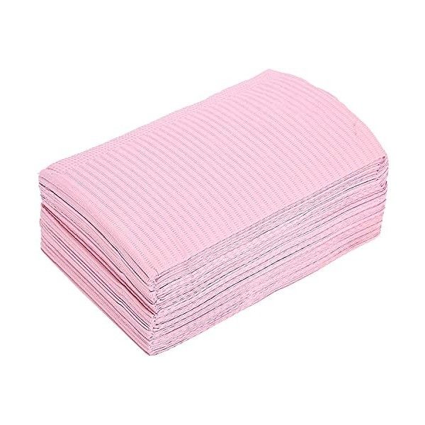 Lot de 125 sets de table jetables pour nail art - Imperméable - En papier - Pour salon de manucure