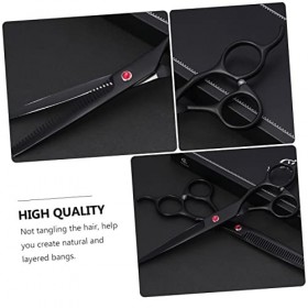 Lurrose 1Set Barber Scissors Set Hair Set Hair Clippers Kit Barber Clippers Set Barber Brush Neck Duster Brush Haircutting Go