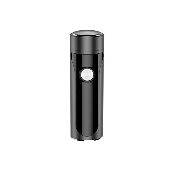 Aflytep Rasoir électrique pour barbe - Étanche - Lame rechargeable - Pour , mari - Noir