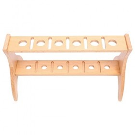 FOMIYES Porte-Cisaillement De Salon en Bois Ciseaux De Coupe De Boîte De Rangement Peignes De Coiffure Organisateur De Bureau