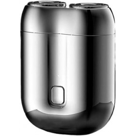 Mini rasoir,rasoir électrique, Tête de rasoir électrique à double tête Rasoir à aspiration magnétique Portable IPX7 Tête comp