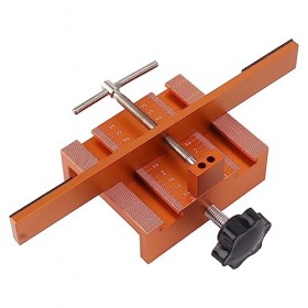 Gabarit de Montage de Porte darmoire, Bras de Support en Alliage daluminium Pratique et Robuste, Gabarit de Charnière de Se