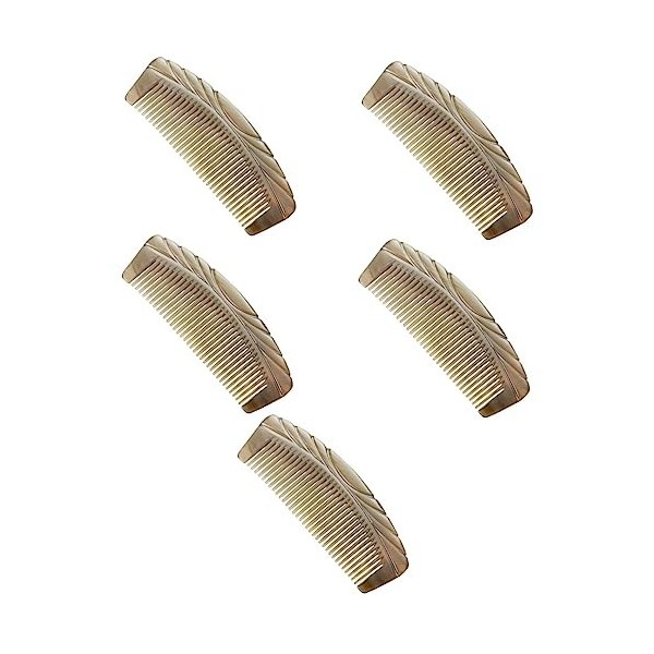 FRCOLOR 4Pcs Grattage Peigne De Massage Cheveux Peigne De Poche Démêlant Peigne À Cheveux Peigne De Massage Du Cuir Chevelu T