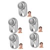 FRCOLOR 2 Pièces Rasoir Électrique Tondeuse Pour Hommes Rasoir Électrique Portable Mini Rasoir USB Mini Rasoir Pour Hommes To