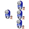 FRCOLOR 2 Pièces Rasoir Électrique Tondeuse Pour Hommes Rasoir Électrique Portable Mini Rasoir USB Mini Rasoir Pour Hommes To