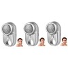 FRCOLOR 2 Pièces Rasoir Électrique Mini-rasoir Maquina Para Rasurar De Hombres Mini Rasoir Portable Rasoir Domestique Tondeus