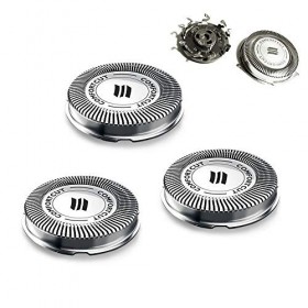 OVAST SH30/52 3 pièces de Remplacement de têtes de Lame de Rasoir électronique for Rasoir Compatible avec Les rasoirs 1000, 2