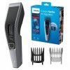 Philips HAIRCLIPPER Series 3000 Tondeuse à Cheveux HC3536/15 Rectangle, 0,5 mm, 2,3 cm, 4,1 cm, Barbe, Oreille, Noir/Gris, U